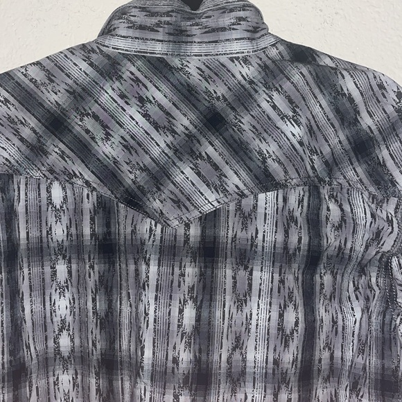 Wrangler retro long sleeve pearl snap size XL - Picture 4 of 4